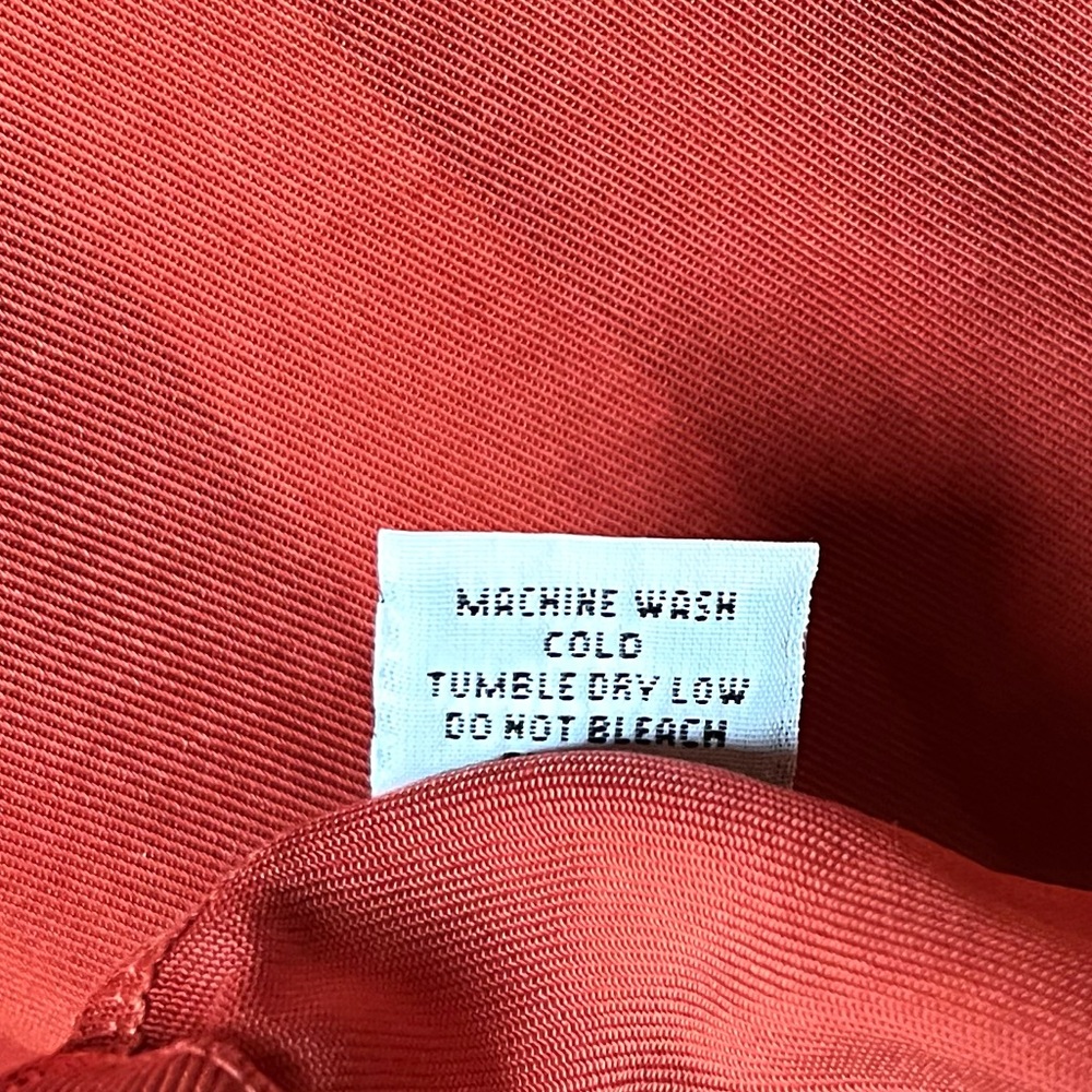 Bryn Walker 100% Tencel Collarless Jacket Terracotta M - Picture 6 of 7